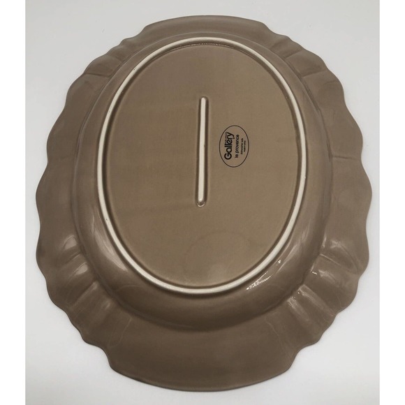 Tabletops Gallery 15" Le Provence Oval Serving Platter French Country Plate A1 - Picture 4 of 7